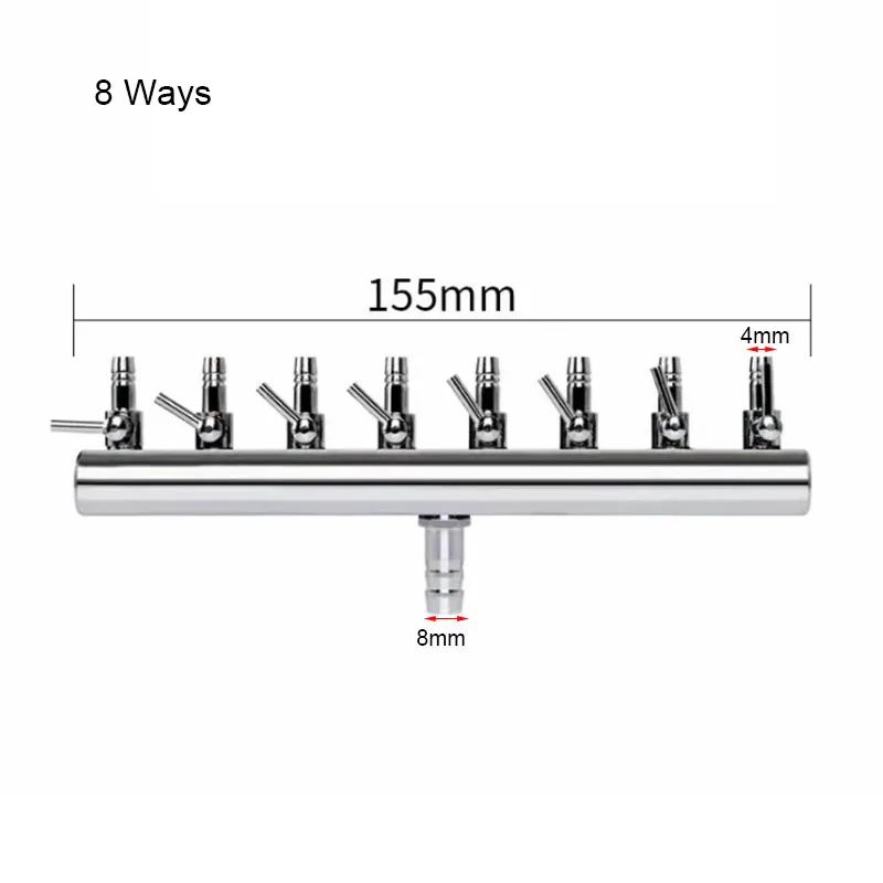 Color:8 waysSize:Inlet 8mm Outlet 4mm