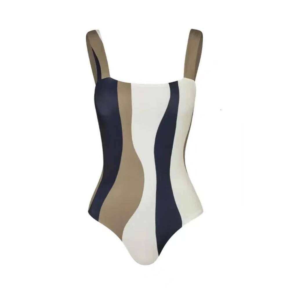 Coffee Colored One Piece Swimsuit