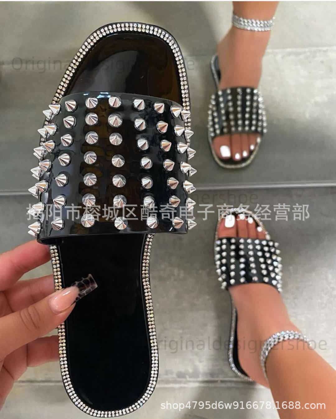 Liuding Crystal Shoes