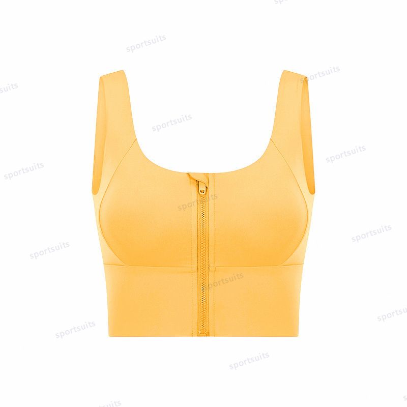 Zipper Bra Bee yellow