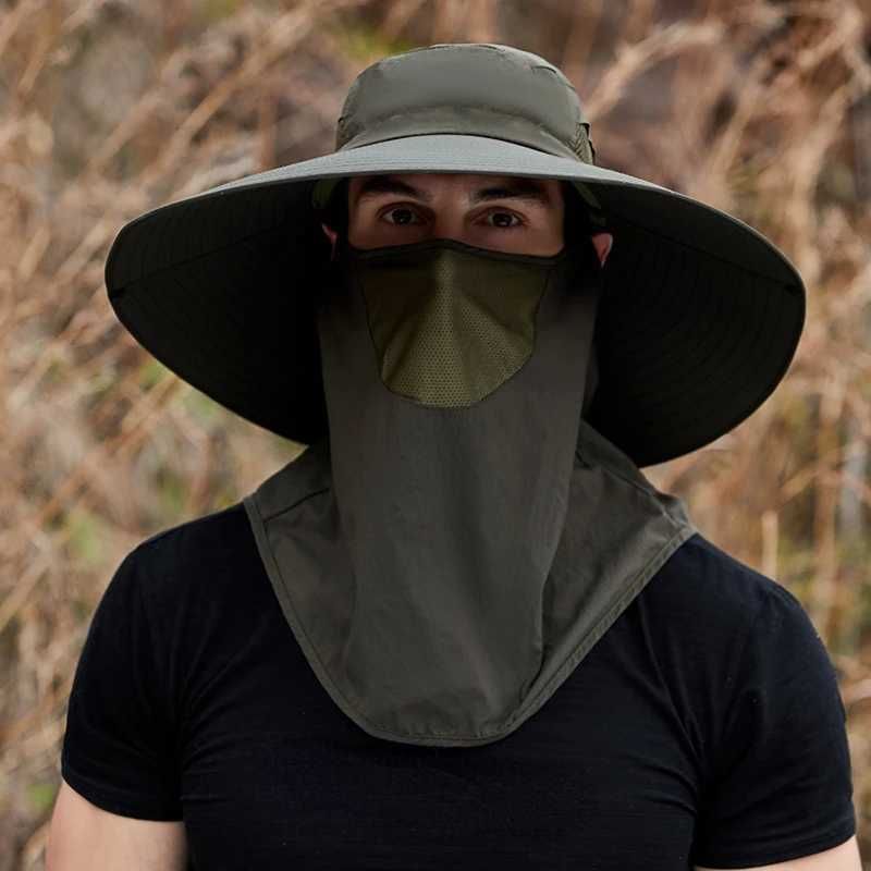 Green Hat And Mask