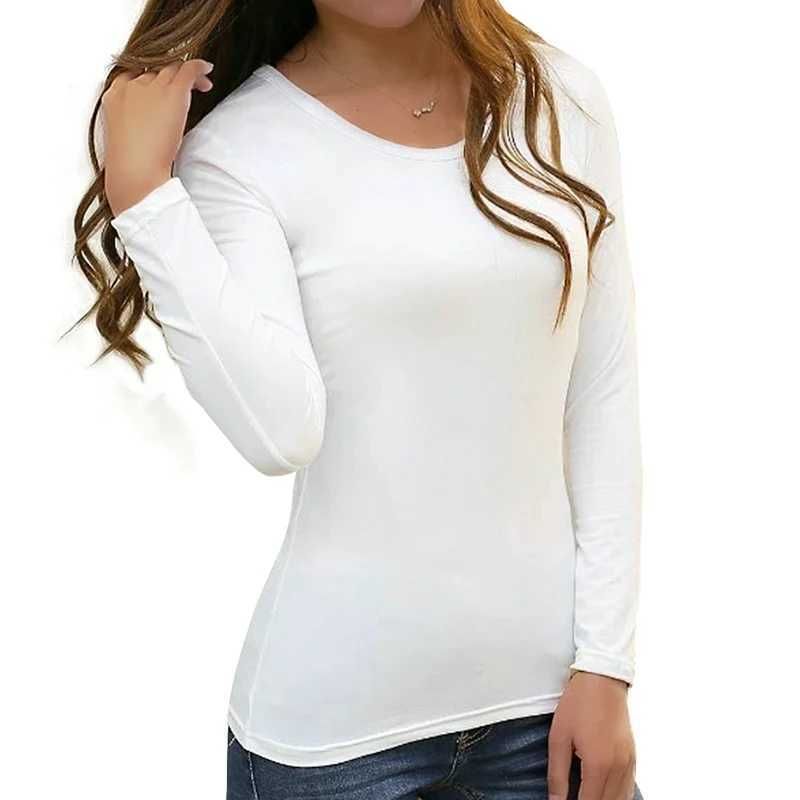 Round Neck White