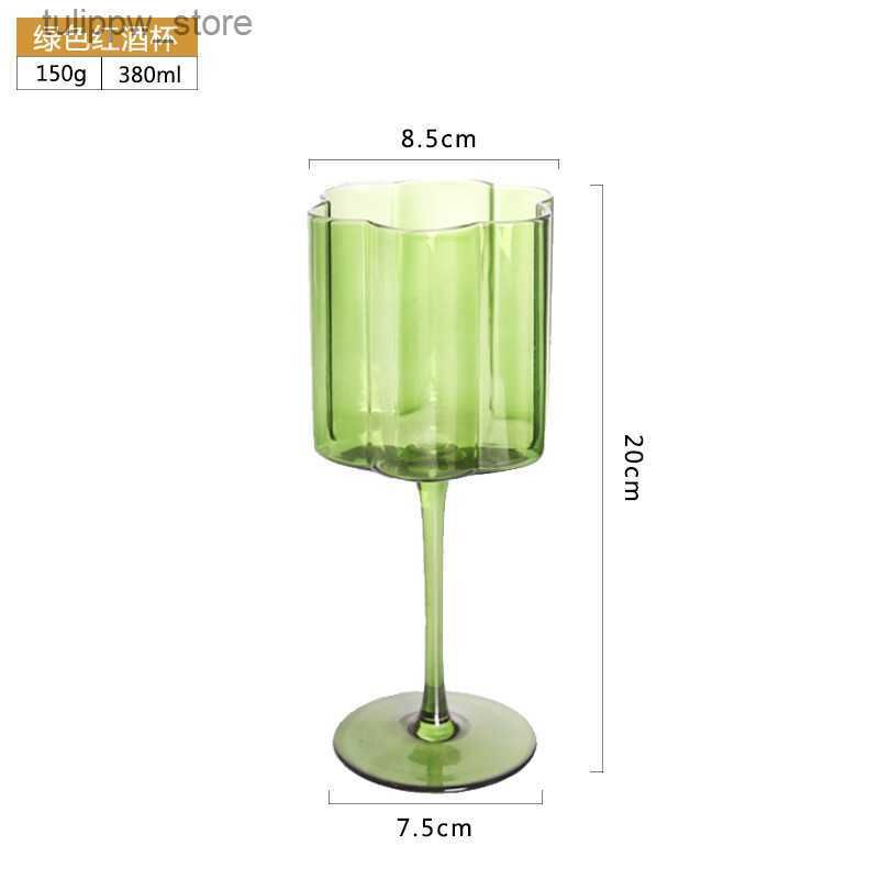 Zielony kieliszek do wina-301-400 ml
