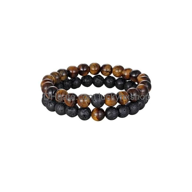 Blcak Lava Tiger Eye