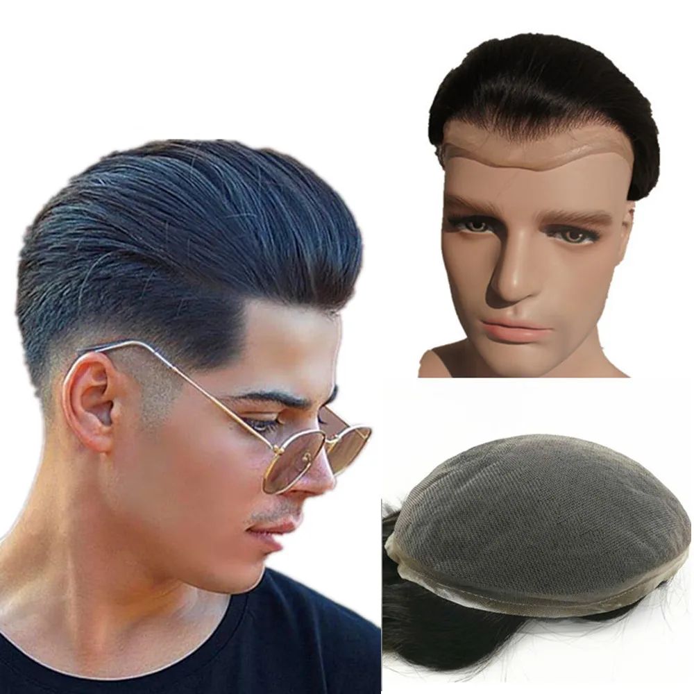 Toupee Color:1 Jet black