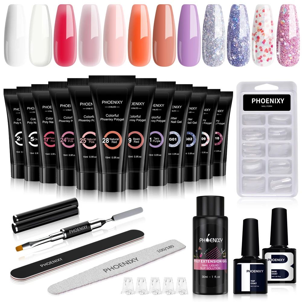 Couleur:12 pièces de gels Set5