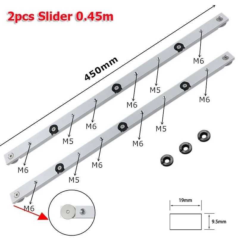 Suwak 2PCS 0,45 m