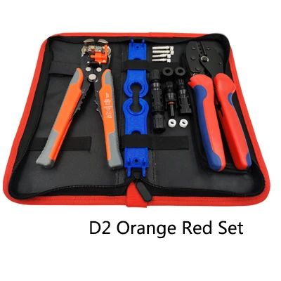 Color:D2 Orange red Set