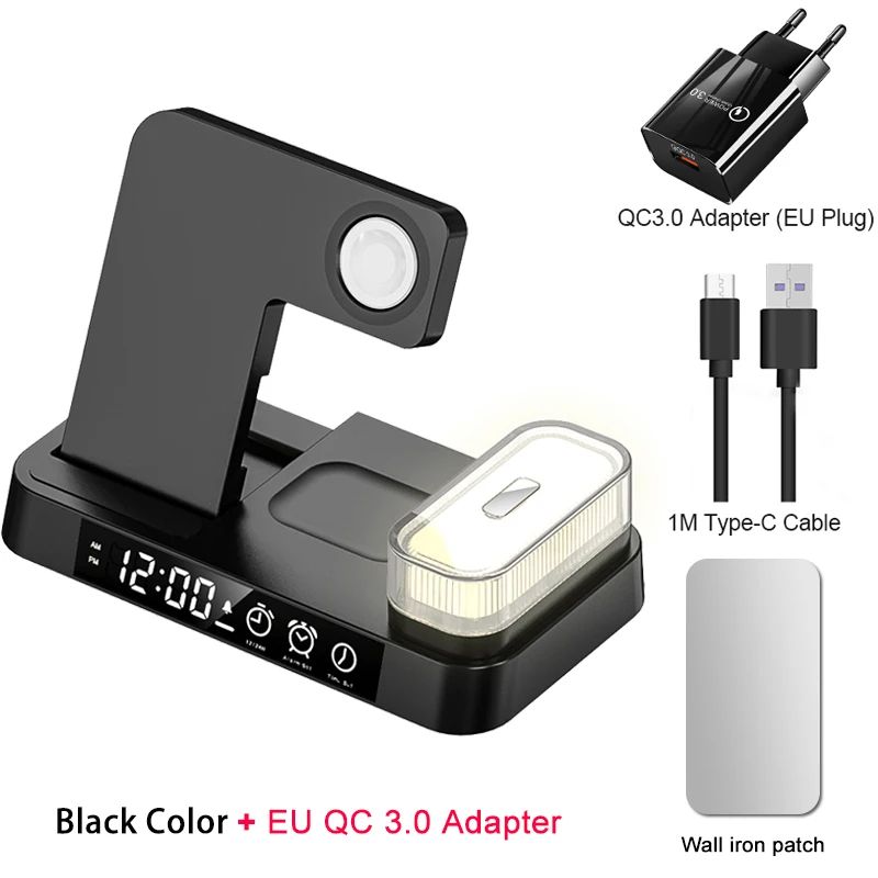 Black EU Plug10