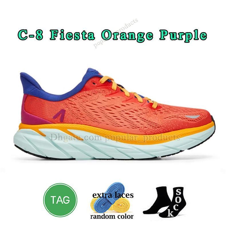 C22 36-41 Clifton 8 Fiesta Orange Purple