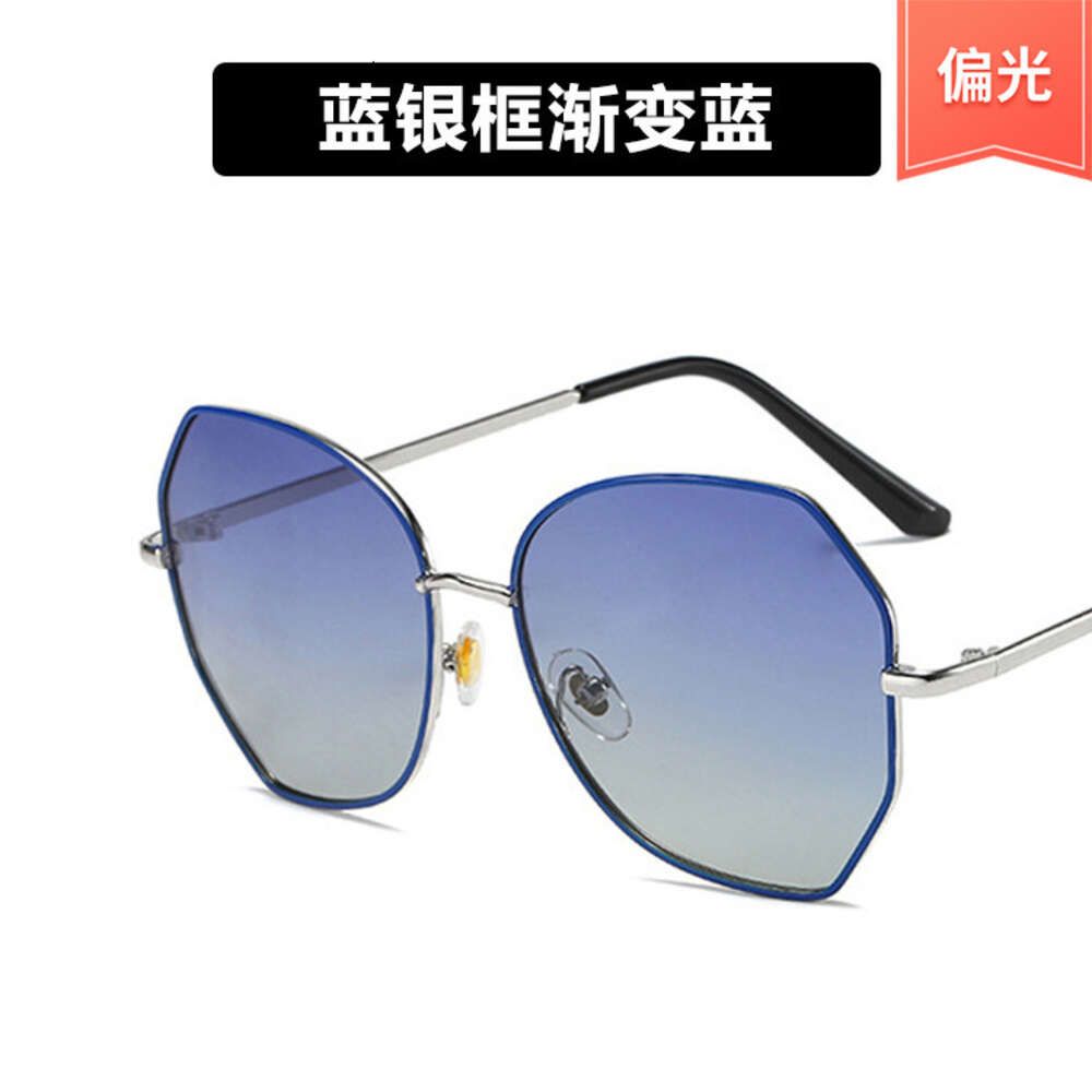 Blue Silver Frame Gradient Blue (polar