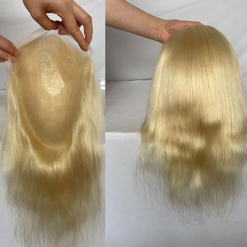 Toupee Color:613#Toupee Size:8x10