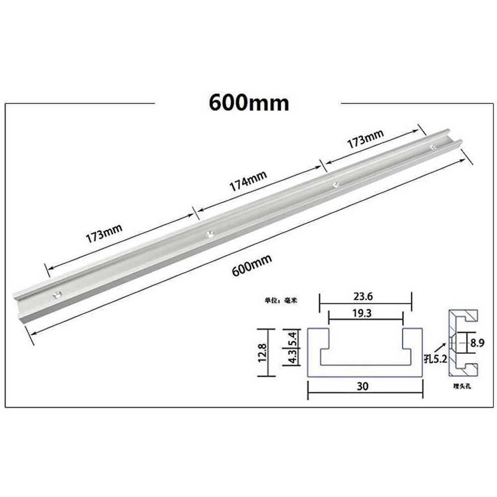 1pc 600mm T-track