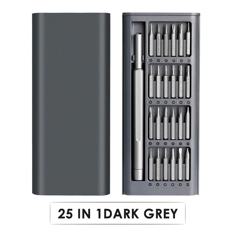 Color:25 en 1 gris oscuro