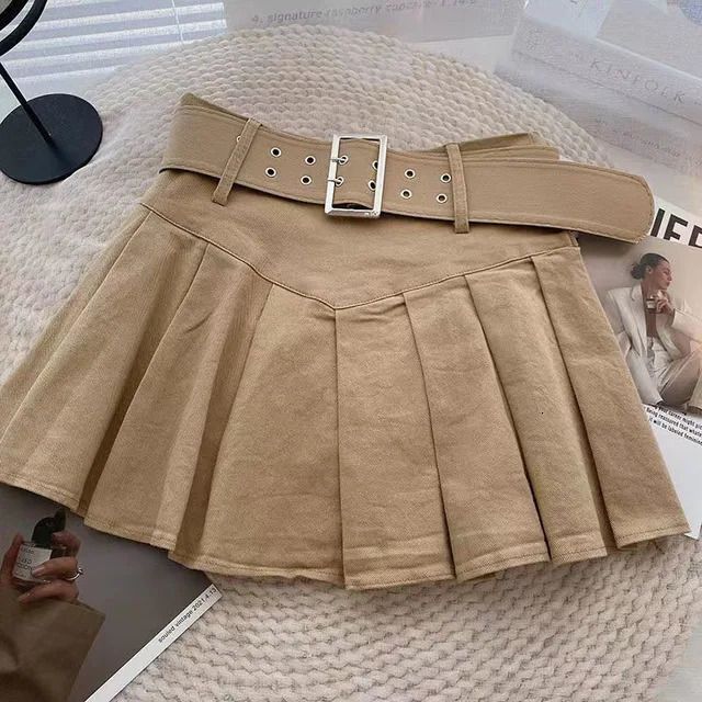 Khaki with Belt