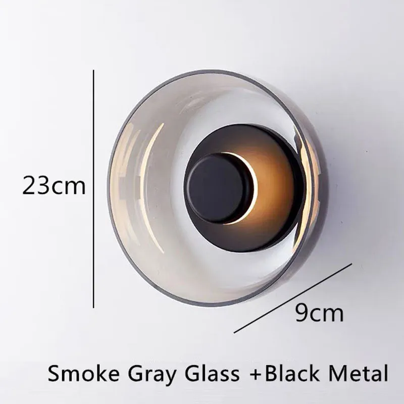 Cool White(5500-7000K) Gray Glass Black