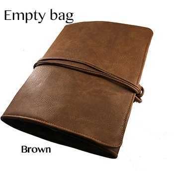 Empty Pu Bag Brown