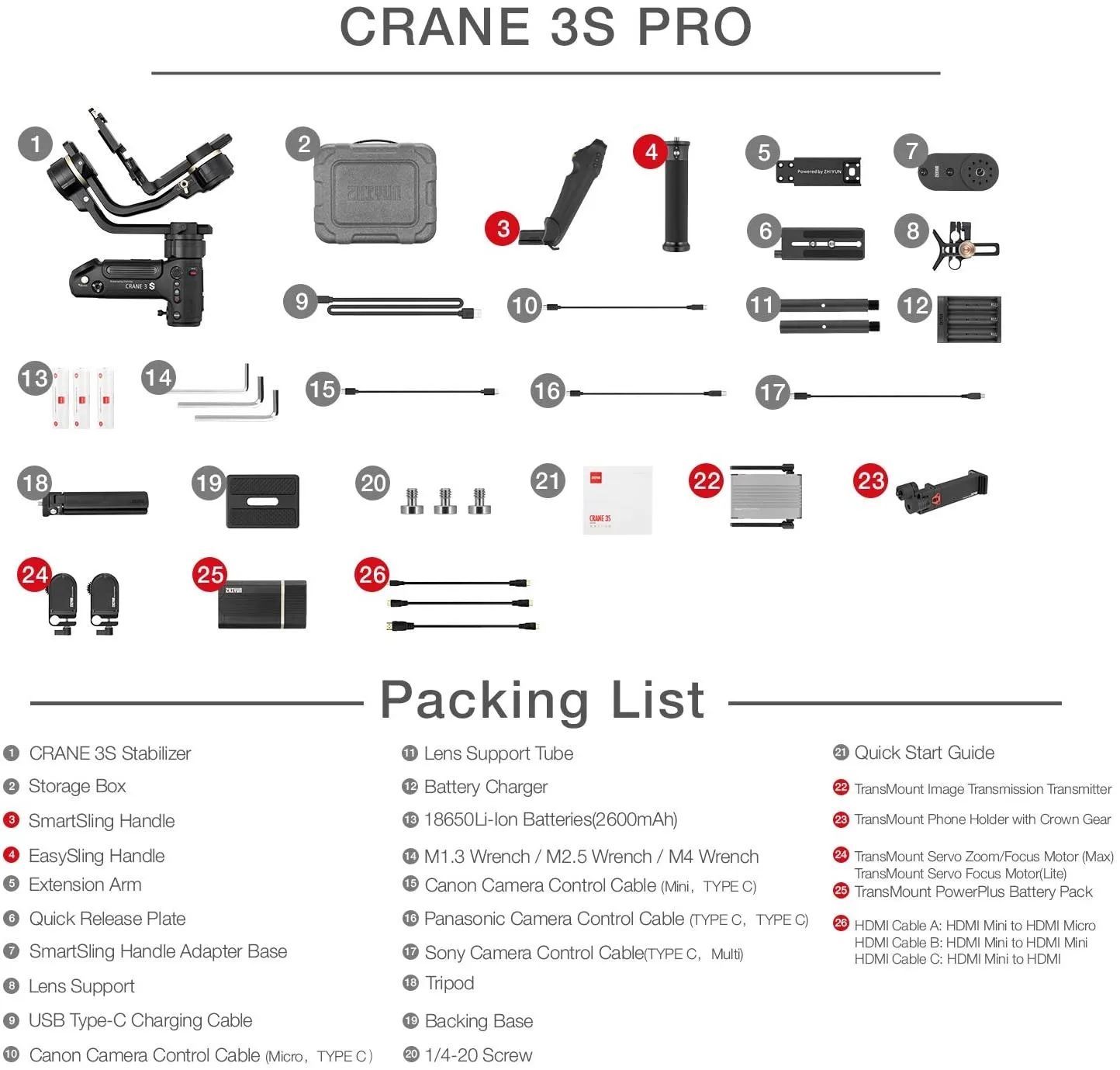 Crane 3s Pro