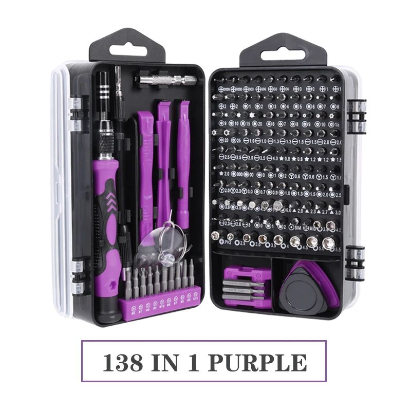 Color:138 in 1 purple