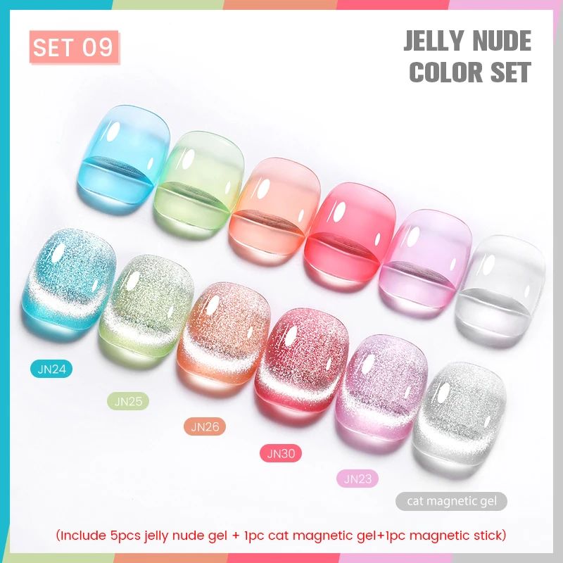 Couleur:Jelly Nude-Set9