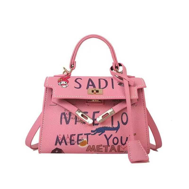 Pink Material Bag