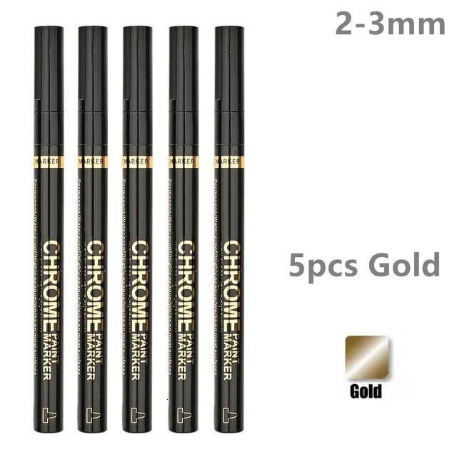 5pcs Gold