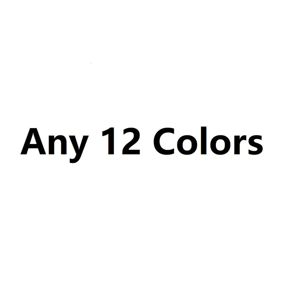 Toutes les 12 couleurs