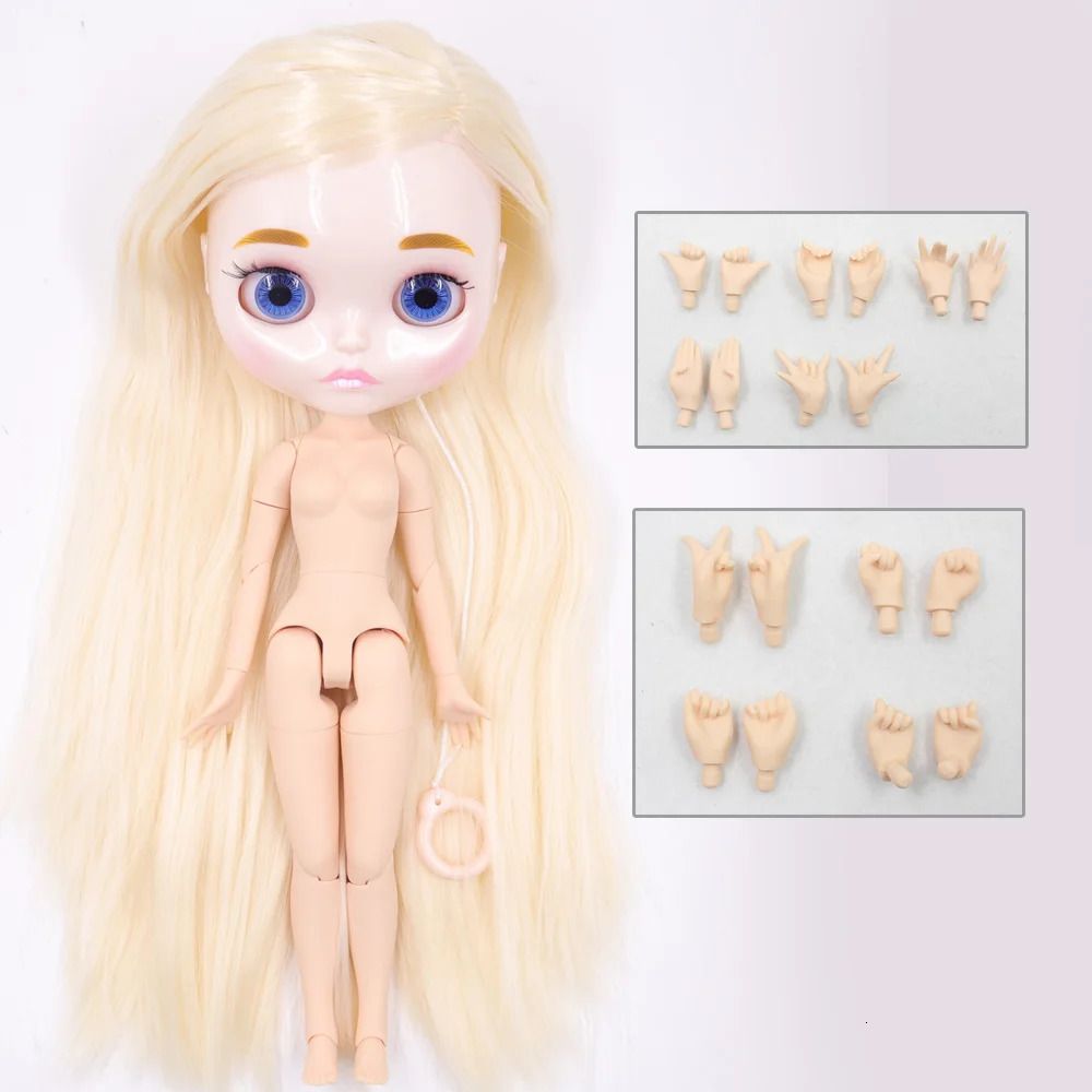 Glossy Face-Doll And Hands Ab20