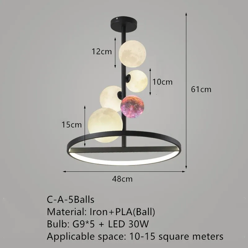 Ciepłe białe C-5balls