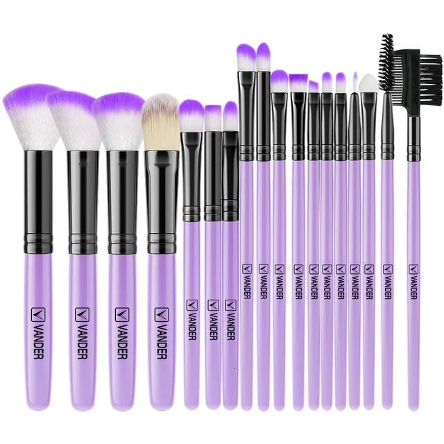 18pcs roxo