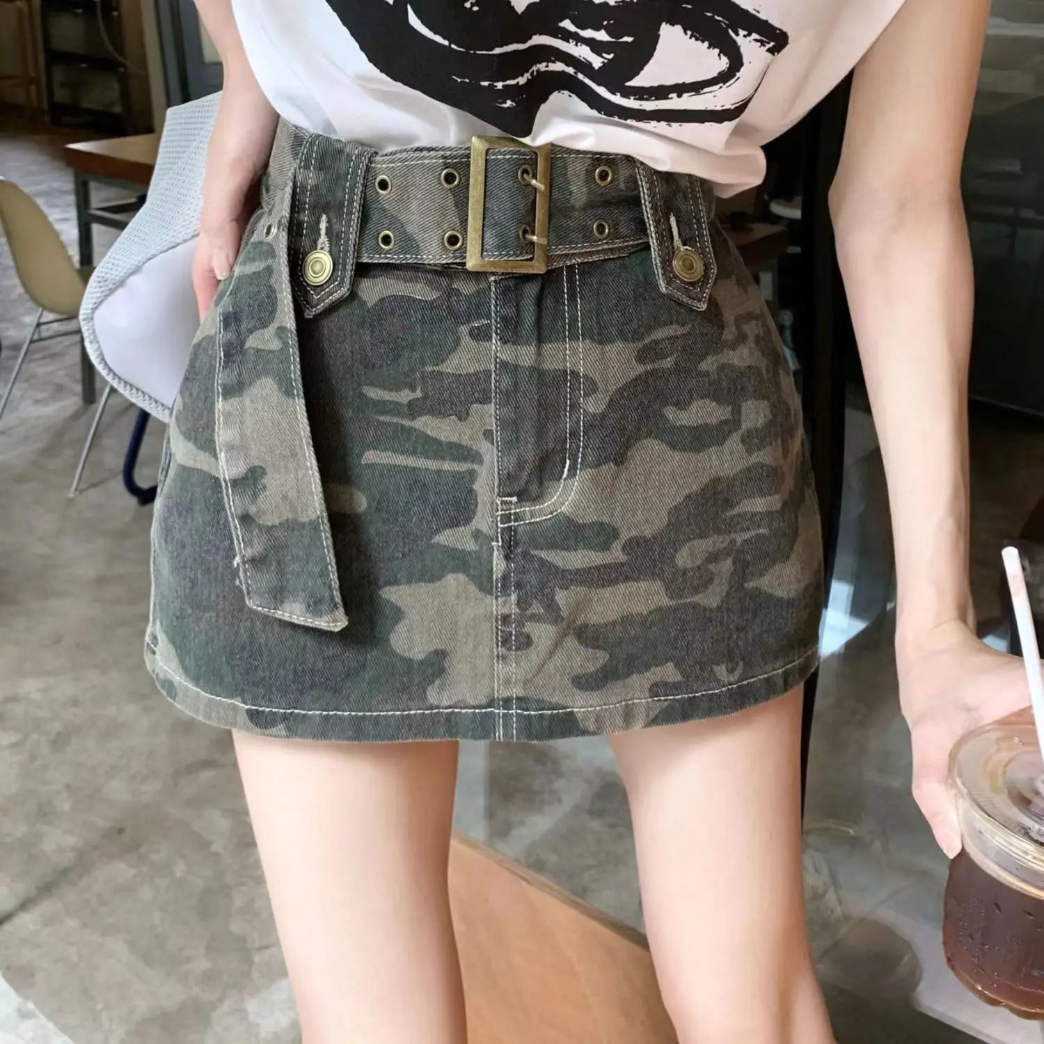 Camouflage Skirt
