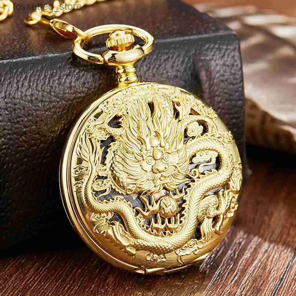 Gold Dragon Watch