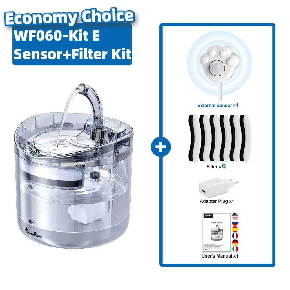 Kit E-Sensor Filter-2L-Comes avec adap