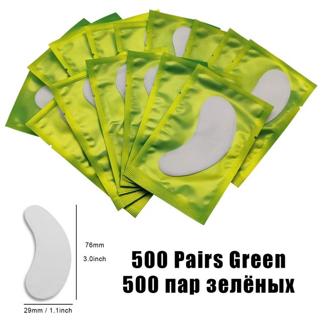 500pairs Green