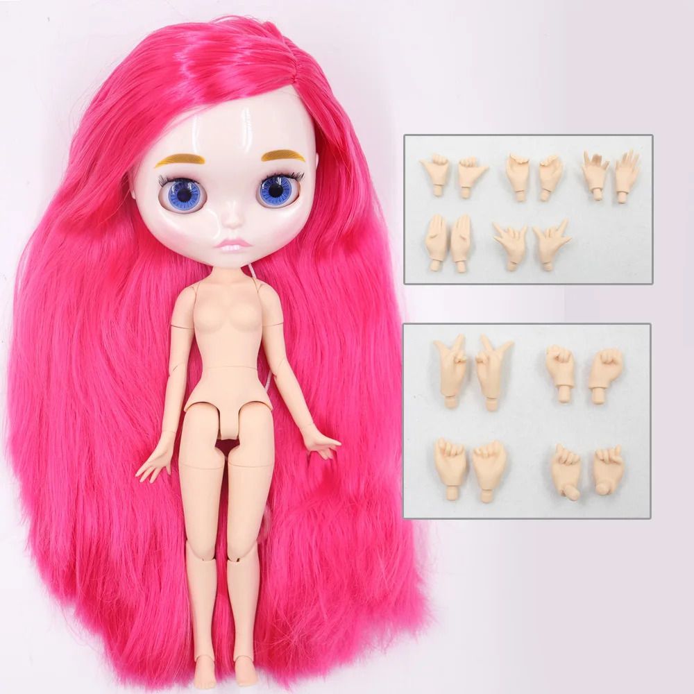 Glossy Face-Doll And Hands Ab12