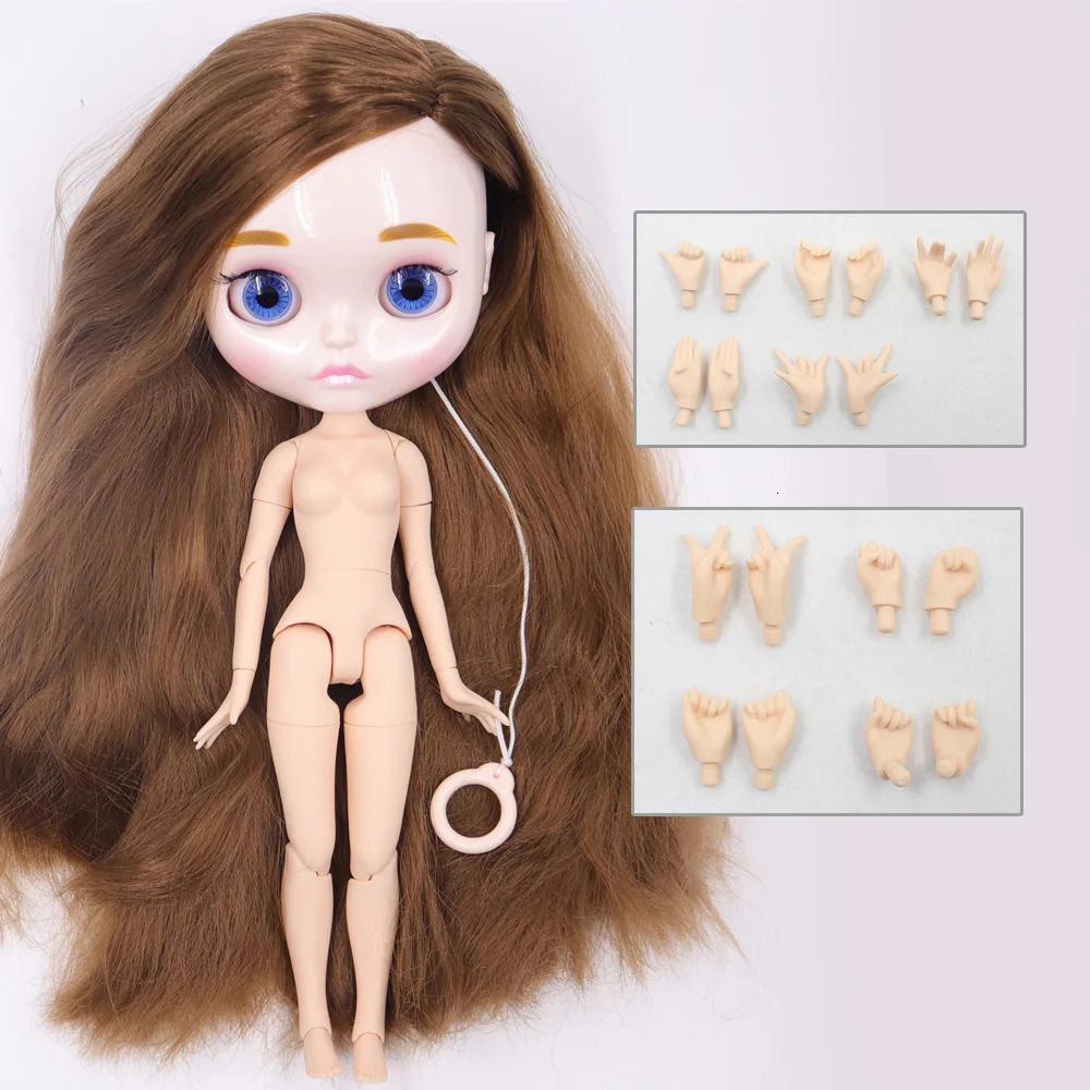 Glossy Face-Doll And Hands Ab18