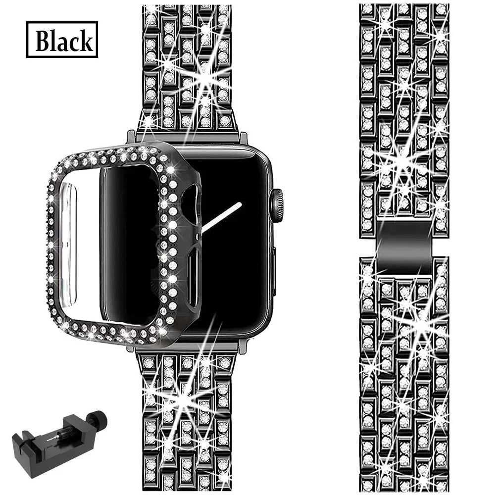 Preto-Adequado para Iwatch 8 7 45mm