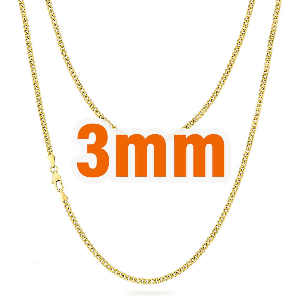 Guld 3mm-18-tums (45,72 cm)