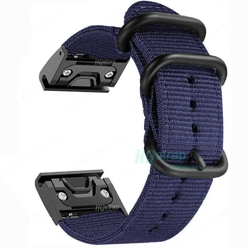 Blue-black-Suitable for Garmin 22mm