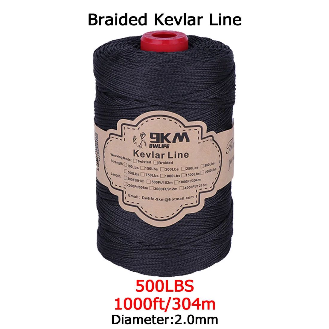 Color:500lbs 1000ft 304m