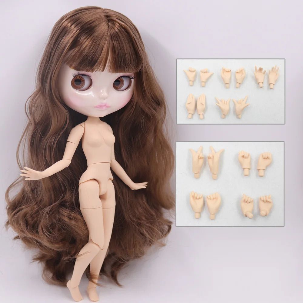 Glossy Face-Doll And Hands Ab15