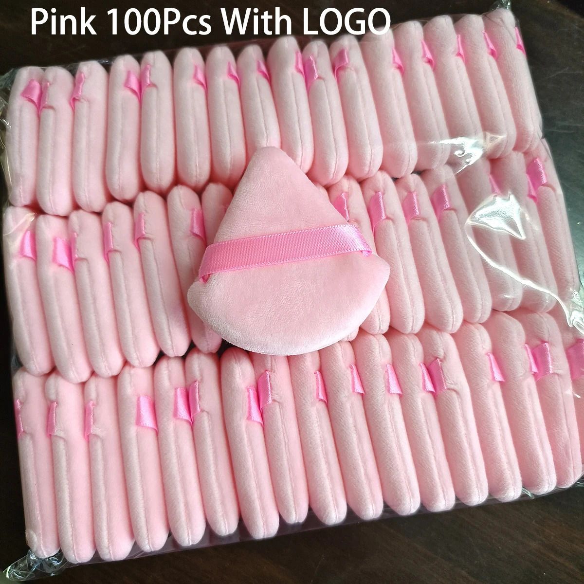 Розовый 100 с логотипом