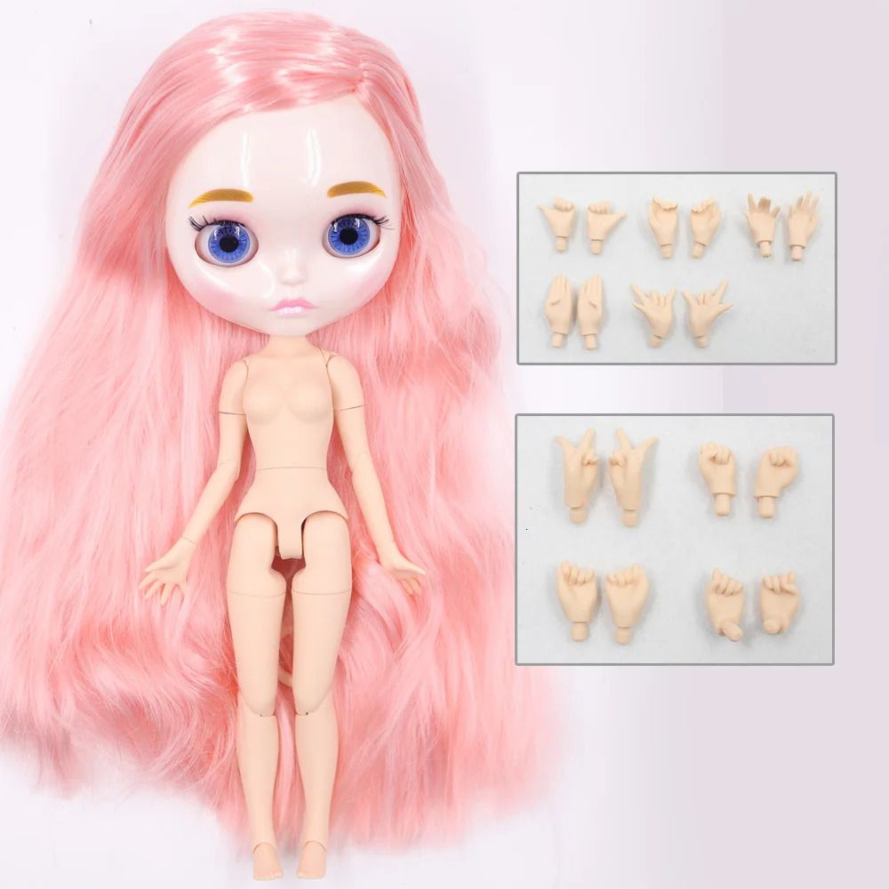 Glossy Face-Doll And Hands Ab16