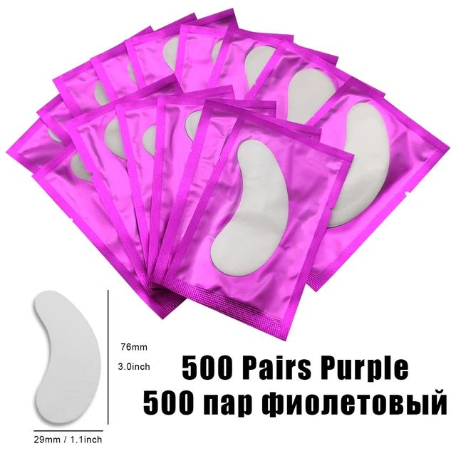 500pairs Purple
