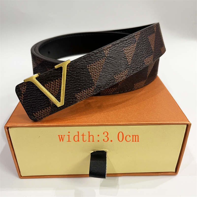 #13 Gold Buckle+brown grid