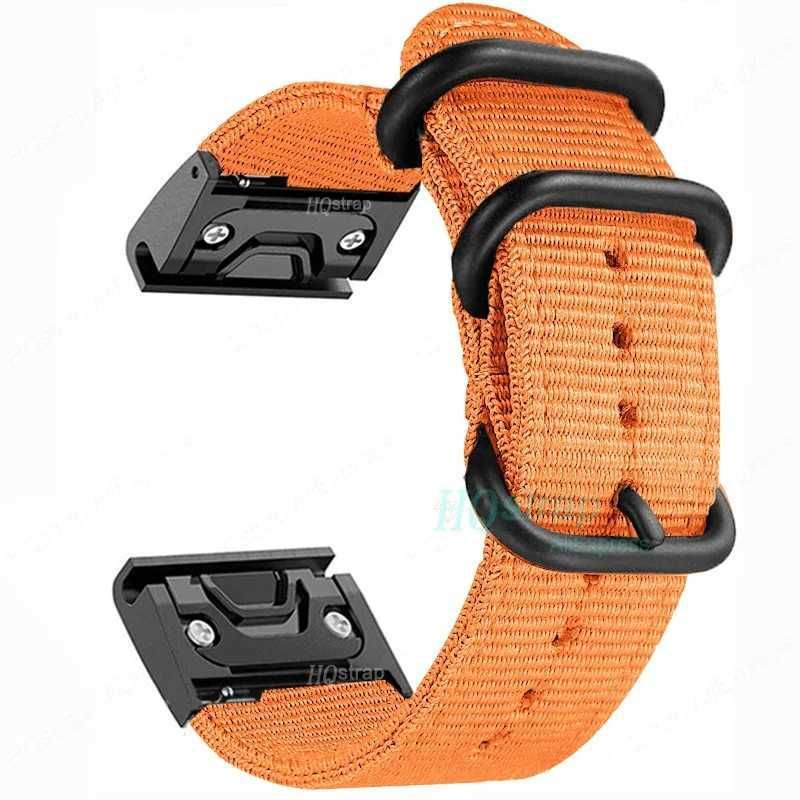 Orange-black-for Garmin 20mm