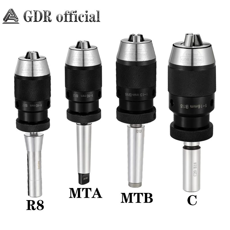 Håldiameter: MTB2-B16 (1-13mm)