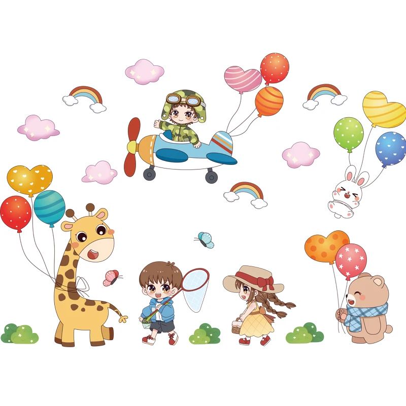 Color:children sticker