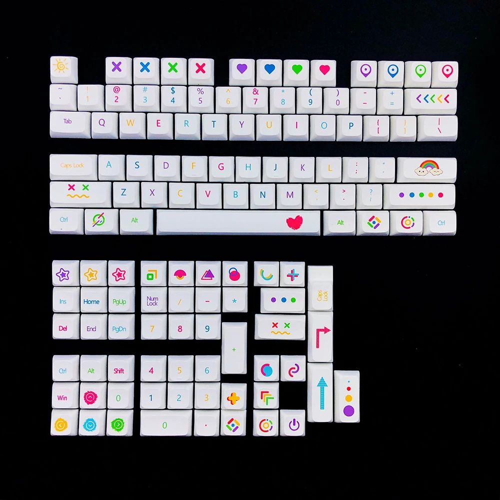 Color:127 keys US