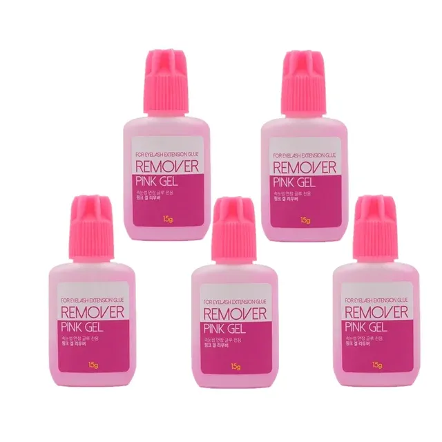 5 unidades de gel rosa